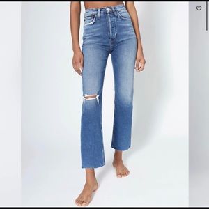 Re/Done ultra high rise stove pipe sz 25